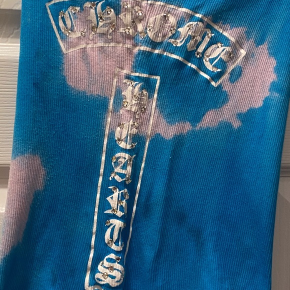 CHROME HEARTS Vintage Swarovski Crystal Side Logo - Picture 4 of 9